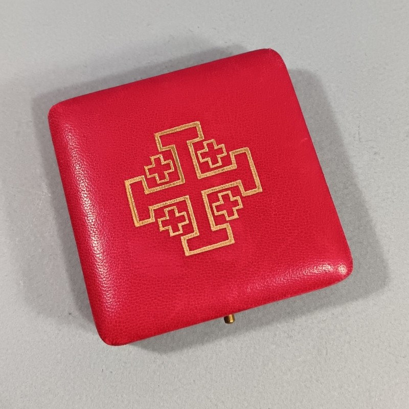 ITALIE VATICAN MEDAILLE DE L'ORDRE DU SAINT SEPULCRE DE JERUSALEM CANONISATION DU PAPE PIE X 1954