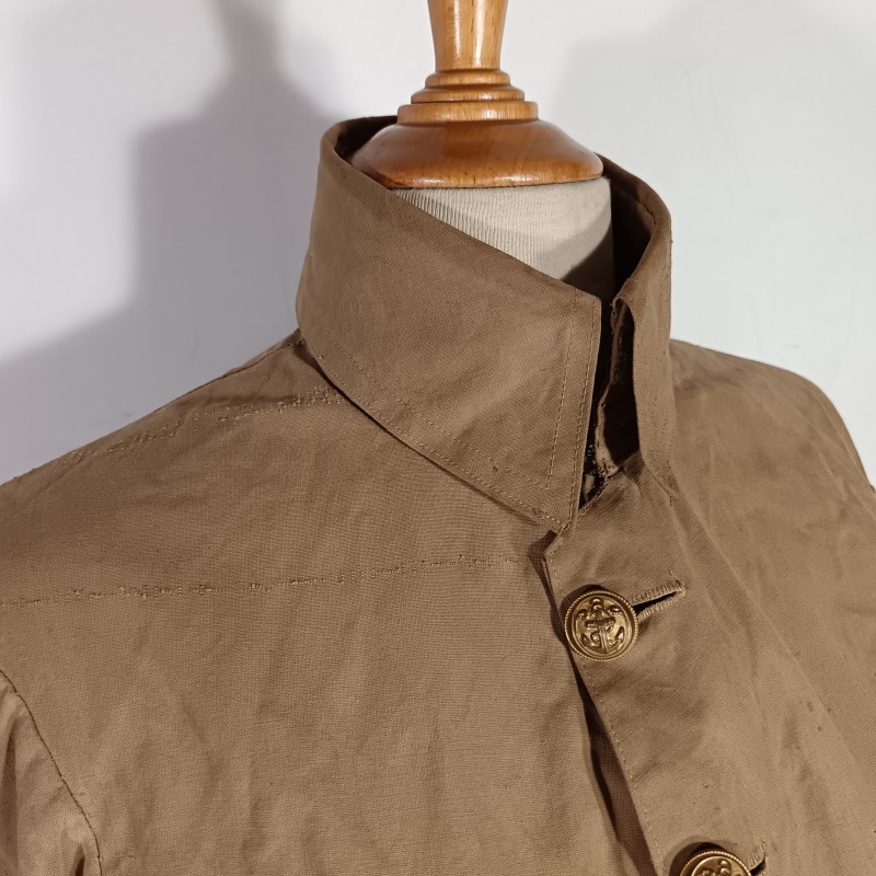 VAREUSE VESTE OFFICIER OU SOUS OFF MODELE 1913 TROUPE COLONIALES ET LEGION COULEUR BEIGE SABLE