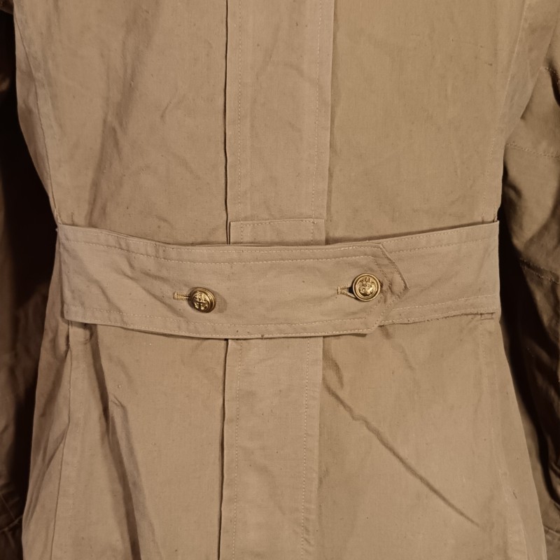 VAREUSE VESTE OFFICIER OU SOUS OFF MODELE 1913 TROUPE COLONIALES ET LEGION COULEUR BEIGE SABLE