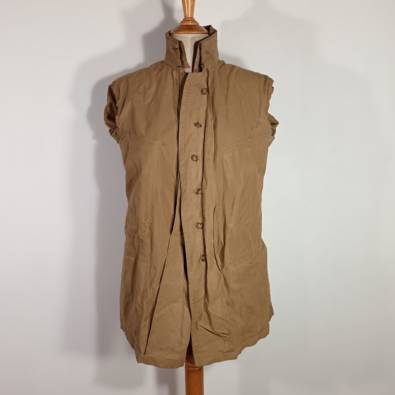 VAREUSE VESTE OFFICIER OU SOUS OFF MODELE 1913 TROUPE COLONIALES ET LEGION COULEUR BEIGE SABLE