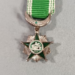 COMORES REDUCTION DE LA MEDAILLE DE L'ORDRE DE L'ETOILE DE LA GRANDE COMORE SAID ALI