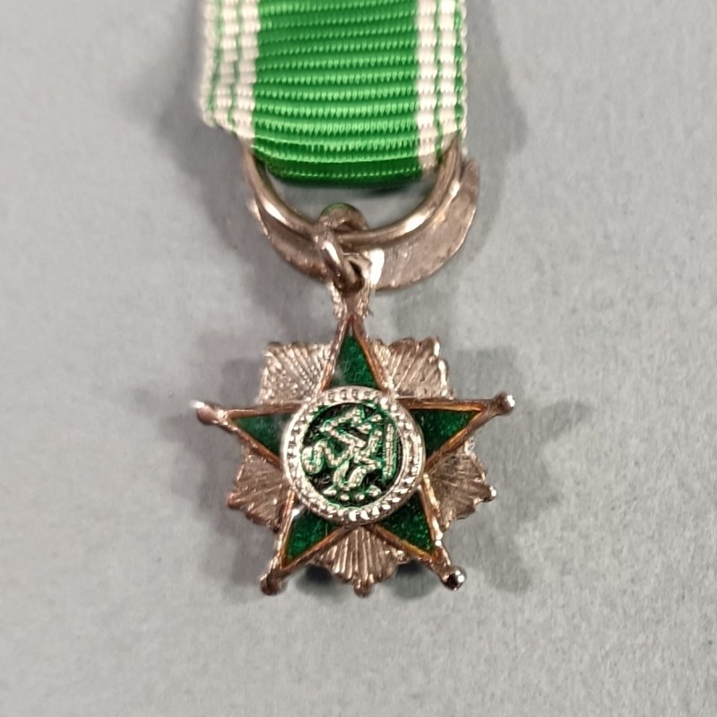 COMORES REDUCTION DE LA MEDAILLE DE L'ORDRE DE L'ETOILE DE LA GRANDE COMORE SAID ALI