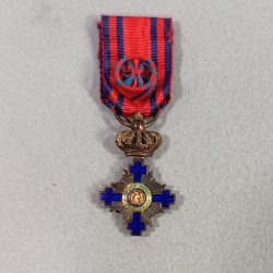 ROUMANIE REDUCTION DE LA MEDAILLE D'OFFICIER DE L'ORDRE DE L'ETOILE STAR ORDER ROUMANIA