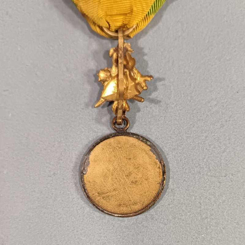 FRANCE MEDAILLE MILITAIRE DES SOUS OFFICIERS FABRICATION FANTAISIE LOCALE OU PRIVEE PIECE DE 5 CENTIME CERES PAR OUDINE