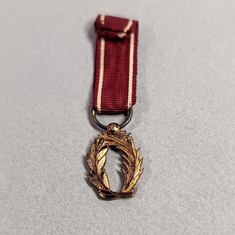 BELGIQUE REDUCTION DE LA MEDAILLE EN ARGENT DES PALMES ACCADEMIQUE BELGE