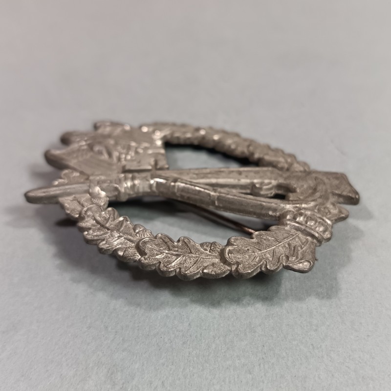 ALLEMAGNE INSIGNE ASSAUT INFANTERIE BADGE DE POITRINE COMBAT ALLEMAND SECONDE GUERRE FABRICANT MK1