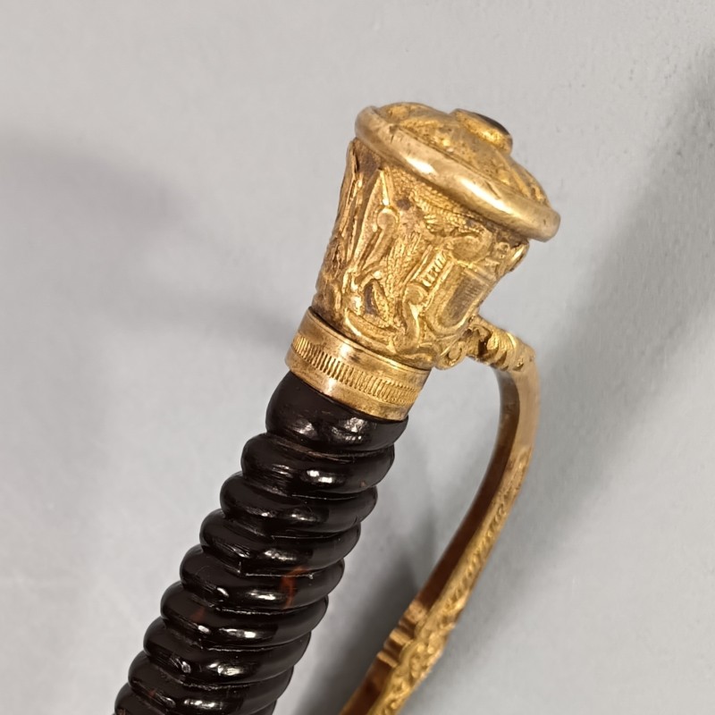 EPEE TROISIEME REPUBLIQUE D'AMIRAL DE LA MARINE FRANCAISE AVEC DEUX ETOILES GENERAL 1870 1930