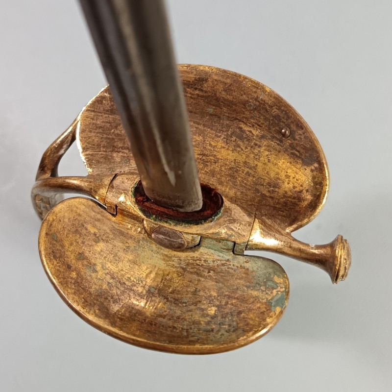 EPEE TROISIEME REPUBLIQUE D'AMIRAL DE LA MARINE FRANCAISE AVEC DEUX ETOILES GENERAL 1870 1930