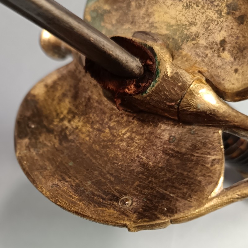 EPEE TROISIEME REPUBLIQUE D'AMIRAL DE LA MARINE FRANCAISE AVEC DEUX ETOILES GENERAL 1870 1930