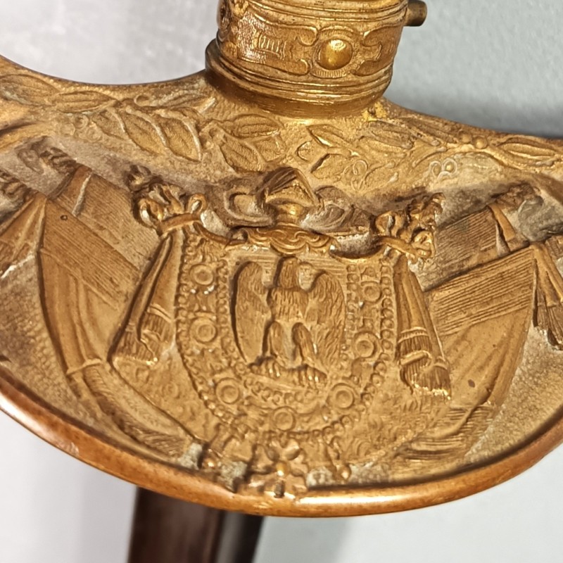 EPEE SECOND EMPIRE OFFICIER DE LA GARDE IMPERIAL MODELE 1860 MANUFACTURE IMPERIALE DE CHATELLERAULT