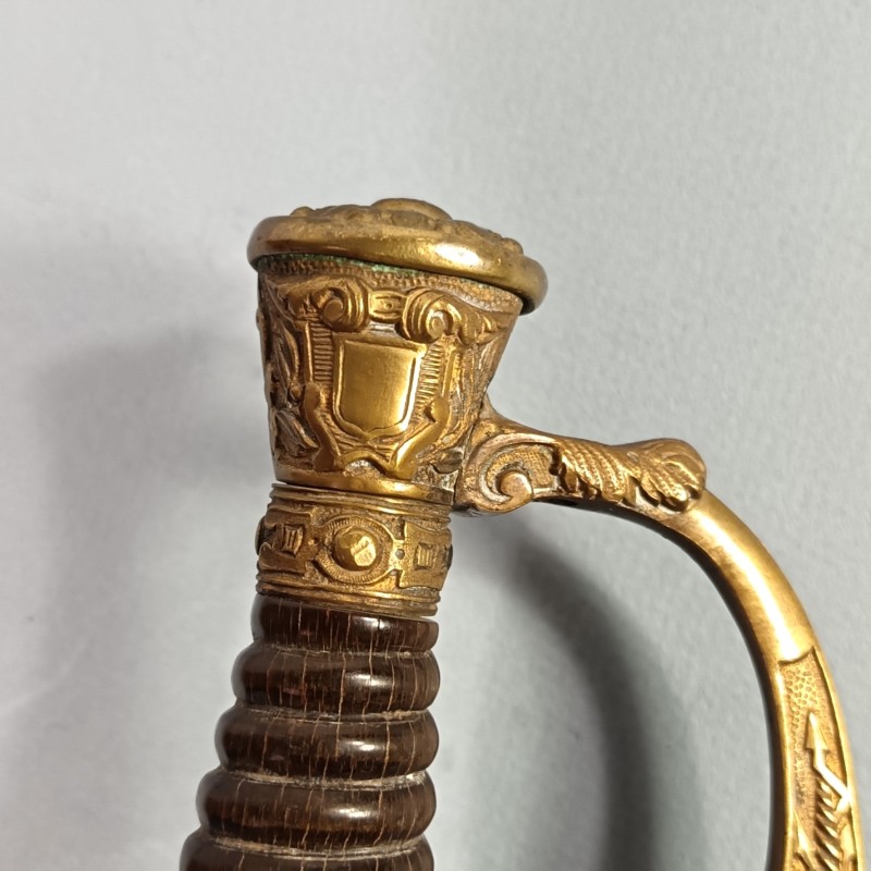 EPEE SECOND EMPIRE OFFICIER DE LA GARDE IMPERIAL MODELE 1860 MANUFACTURE IMPERIALE DE CHATELLERAULT
