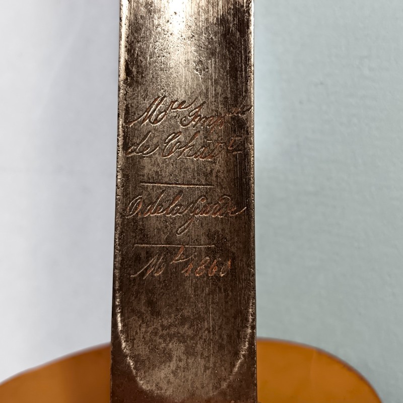 EPEE SECOND EMPIRE OFFICIER DE LA GARDE IMPERIAL MODELE 1860 MANUFACTURE IMPERIALE DE CHATELLERAULT