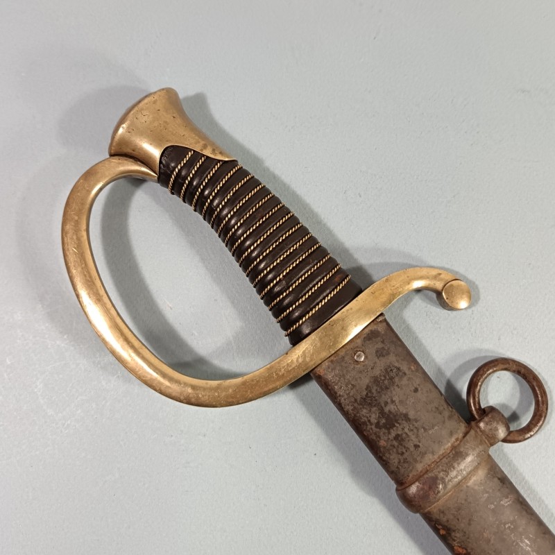 FRANCE SABRE DE CANONNIER MONTE MODELE 1929 TROUPE 3 ème ESCADRON DU TRAIN DES EQUIPAGES