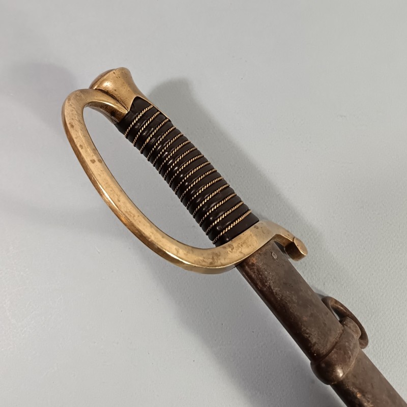 FRANCE SABRE DE CANONNIER MONTE MODELE 1929 TROUPE 3 ème ESCADRON DU TRAIN DES EQUIPAGES