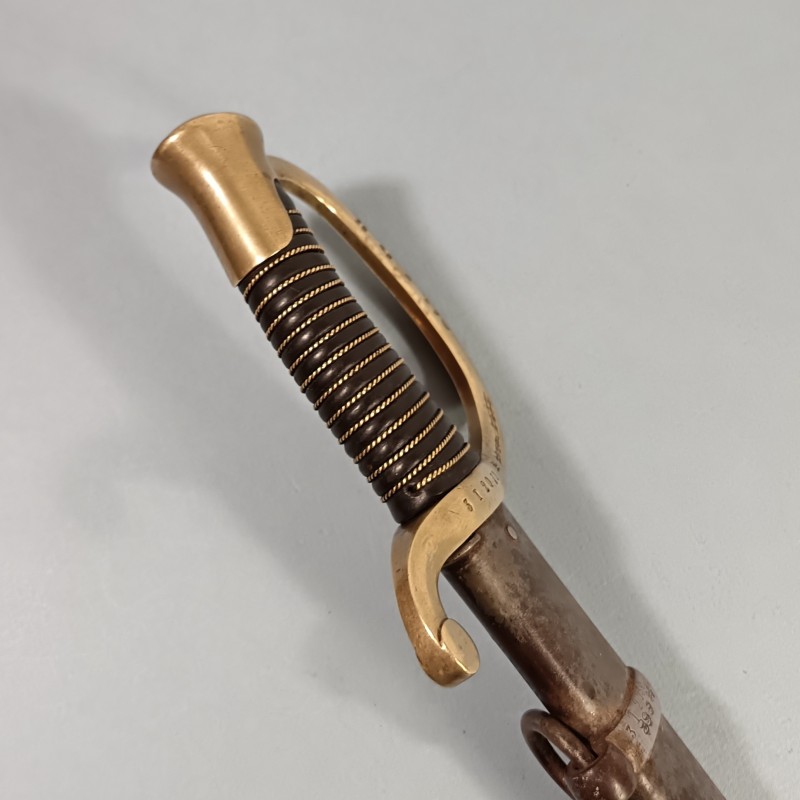 FRANCE SABRE DE CANONNIER MONTE MODELE 1929 TROUPE 3 ème ESCADRON DU TRAIN DES EQUIPAGES