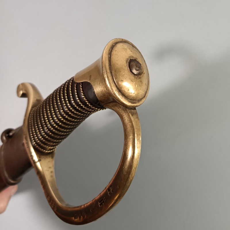 FRANCE SABRE DE CANONNIER MONTE MODELE 1929 TROUPE 3 ème ESCADRON DU TRAIN DES EQUIPAGES