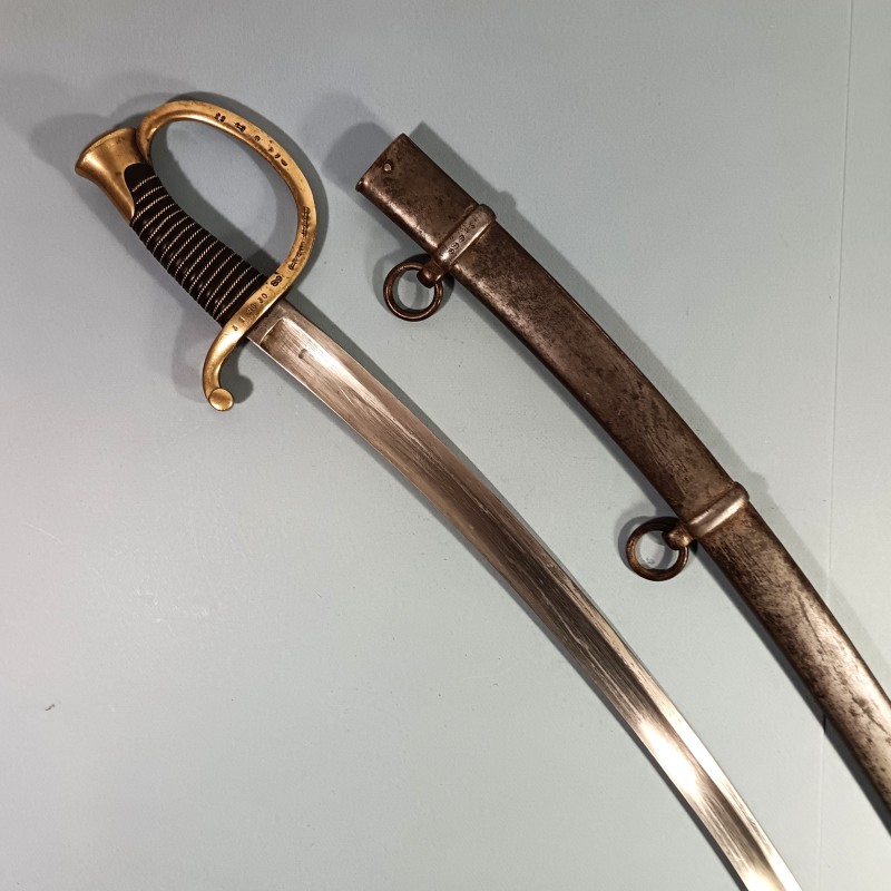 FRANCE SABRE DE CANONNIER MONTE MODELE 1929 TROUPE 3 ème ESCADRON DU TRAIN DES EQUIPAGES