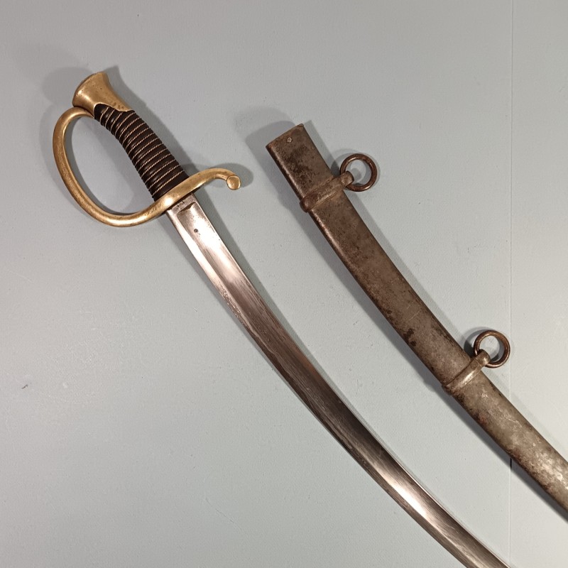 FRANCE SABRE DE CANONNIER MONTE MODELE 1929 TROUPE 3 ème ESCADRON DU TRAIN DES EQUIPAGES