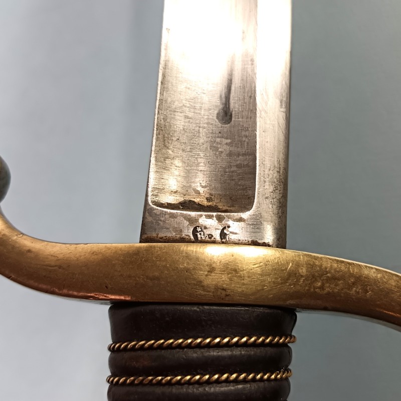 FRANCE SABRE DE CANONNIER MONTE MODELE 1929 TROUPE 3 ème ESCADRON DU TRAIN DES EQUIPAGES