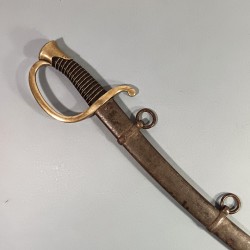 FRANCE SABRE DE CANONNIER MONTE MODELE 1929 TROUPE 3 ème ESCADRON DU TRAIN DES EQUIPAGES