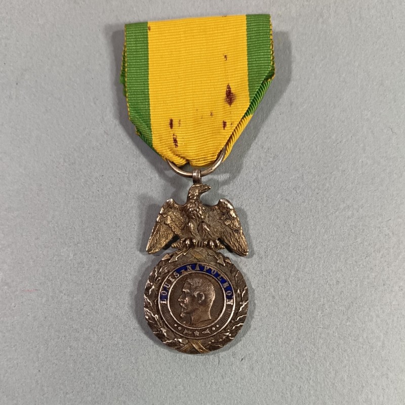 FRANCE MEDAILLE DU MERITE MILITAIRE SECOND TYPE SECOND EMPIRE NAPOLEON III