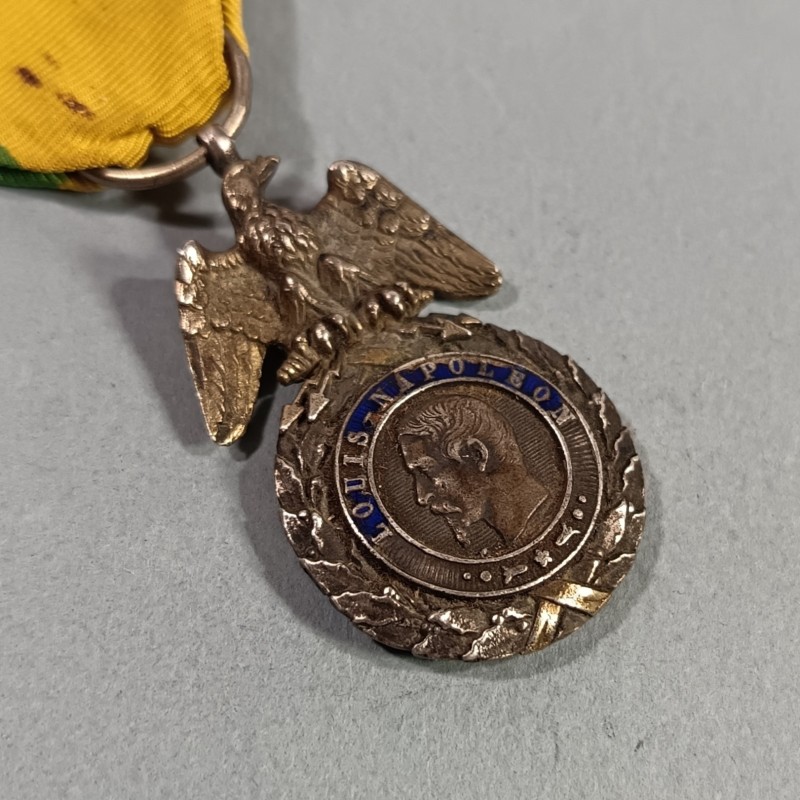 FRANCE MEDAILLE DU MERITE MILITAIRE SECOND TYPE SECOND EMPIRE NAPOLEON III