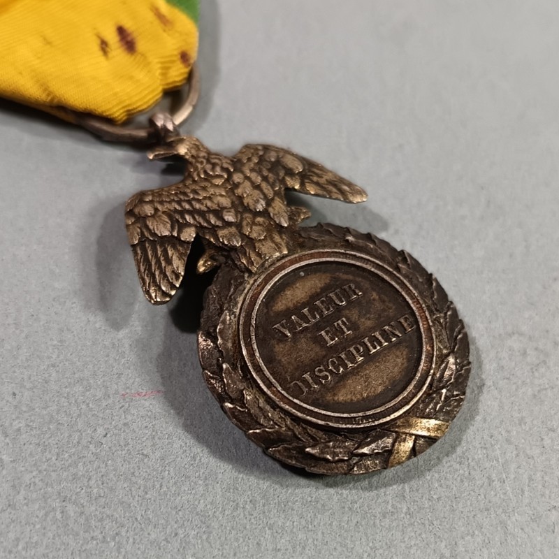 FRANCE MEDAILLE DU MERITE MILITAIRE SECOND TYPE SECOND EMPIRE NAPOLEON III