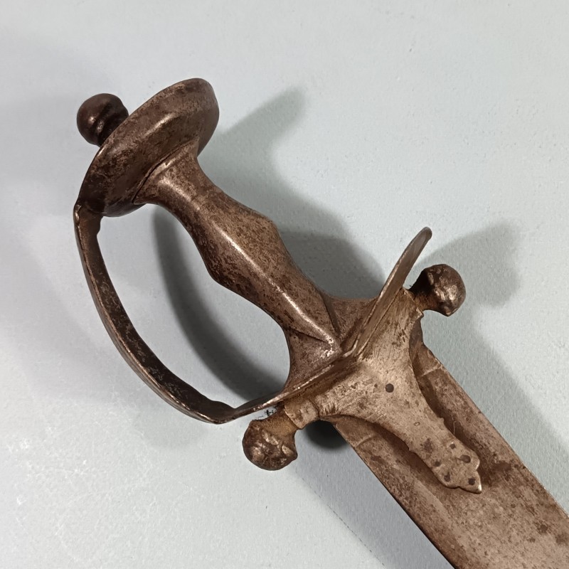 SABRE INDIEN DE TYPE TALWAR ASIE FABRICATION ANCIENNE XVIII ème OU DEBUT XIX ème SIECLES OSBORN & GUNBY