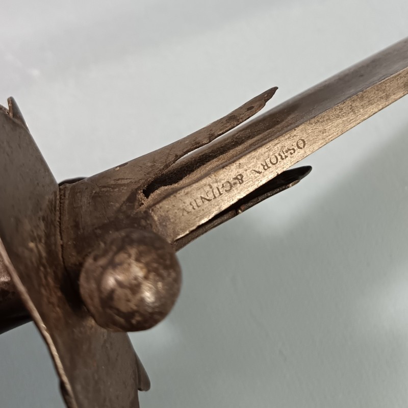 SABRE INDIEN DE TYPE TALWAR ASIE FABRICATION ANCIENNE XVIII ème OU DEBUT XIX ème SIECLES OSBORN & GUNBY