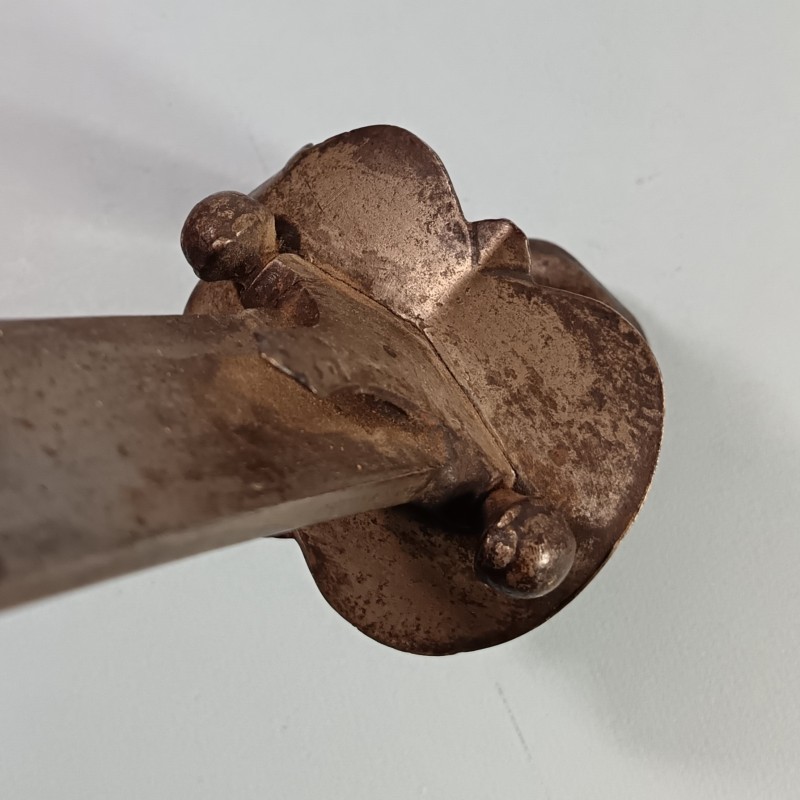 SABRE INDIEN DE TYPE TALWAR ASIE FABRICATION ANCIENNE XVIII ème OU DEBUT XIX ème SIECLES OSBORN & GUNBY