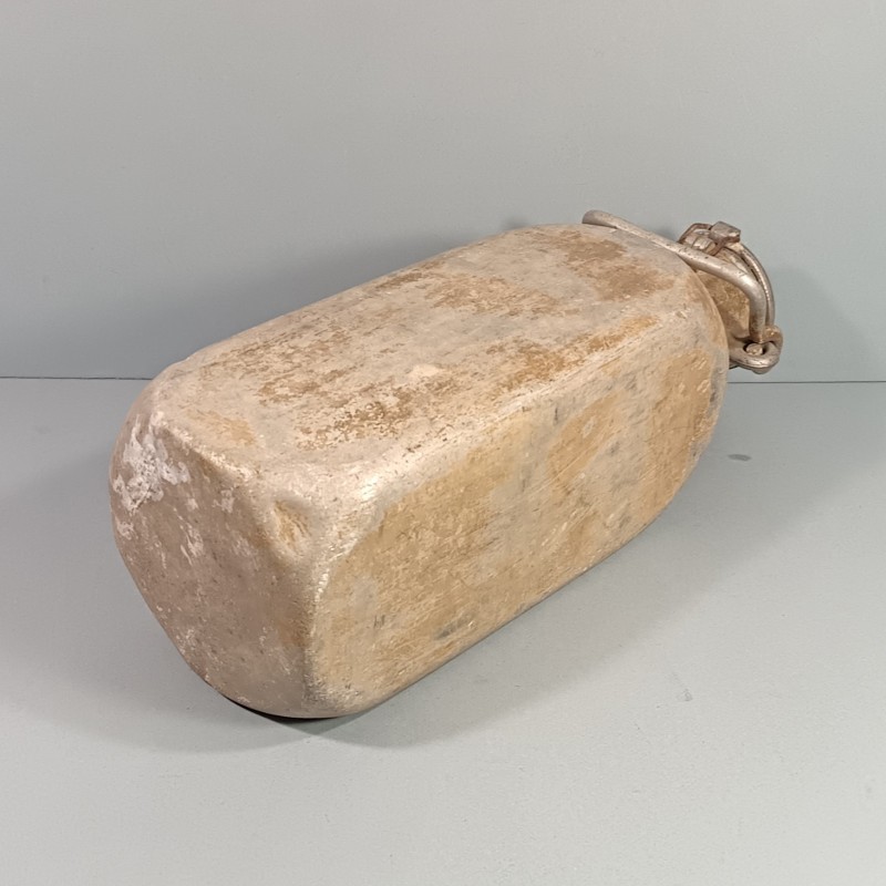 BIDON ALLEMAND EN ALUMINIUM POUR EAU OU LAIT TRINKWASSER 5 LITRES FABRICATION SECONDE GUERRE