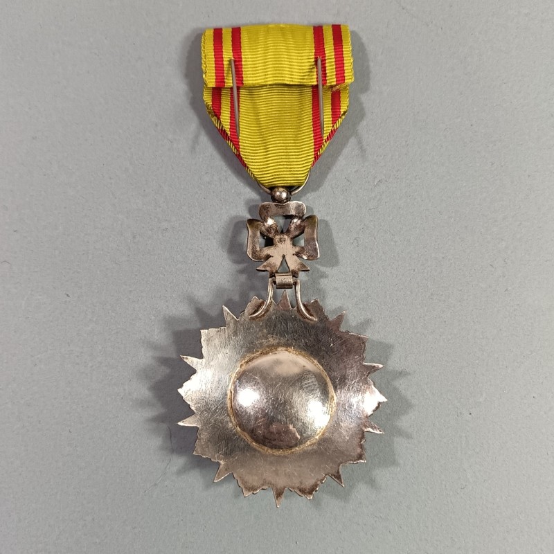 TUNISIE MEDAILLE DE CHEVALIER DE L'ORDRE TUNISIEN DU NICHAN IFTIKHAR MUHAMMAD EL AMIN 1942-1957 FRANCE LIBRE