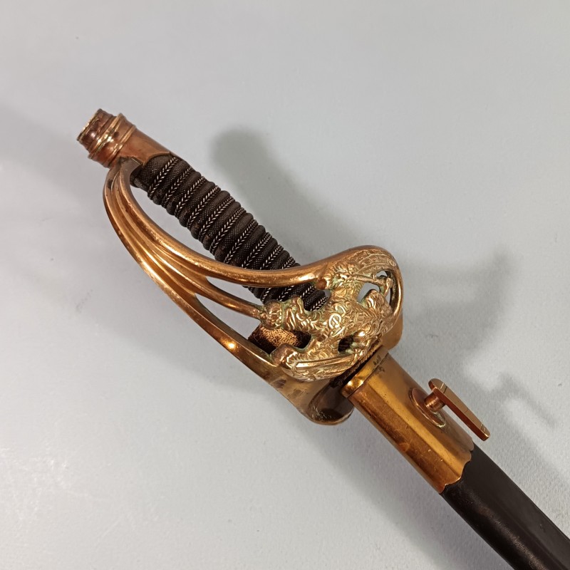 SABRE DE PORTE DRAPEAU REGIMENT DE PRUSSIEN DATE 1905 FAHNENTRAGER SEITENGEWEHR FABRICANT ERFURT SOLINGEN