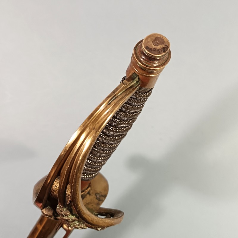 SABRE DE PORTE DRAPEAU REGIMENT DE PRUSSIEN DATE 1905 FAHNENTRAGER SEITENGEWEHR FABRICANT ERFURT SOLINGEN