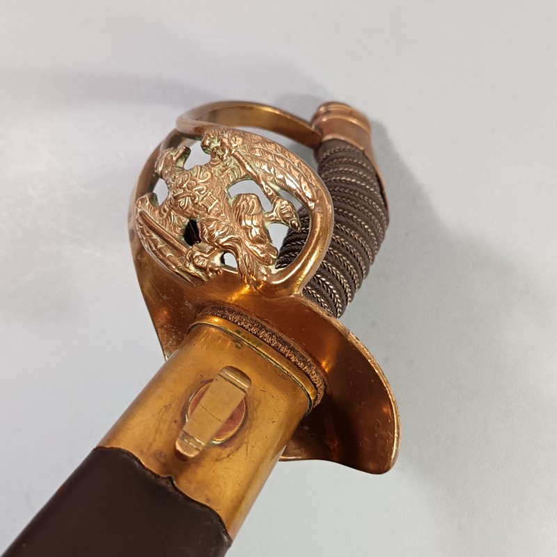 SABRE DE PORTE DRAPEAU REGIMENT DE PRUSSIEN DATE 1905 FAHNENTRAGER SEITENGEWEHR FABRICANT ERFURT SOLINGEN