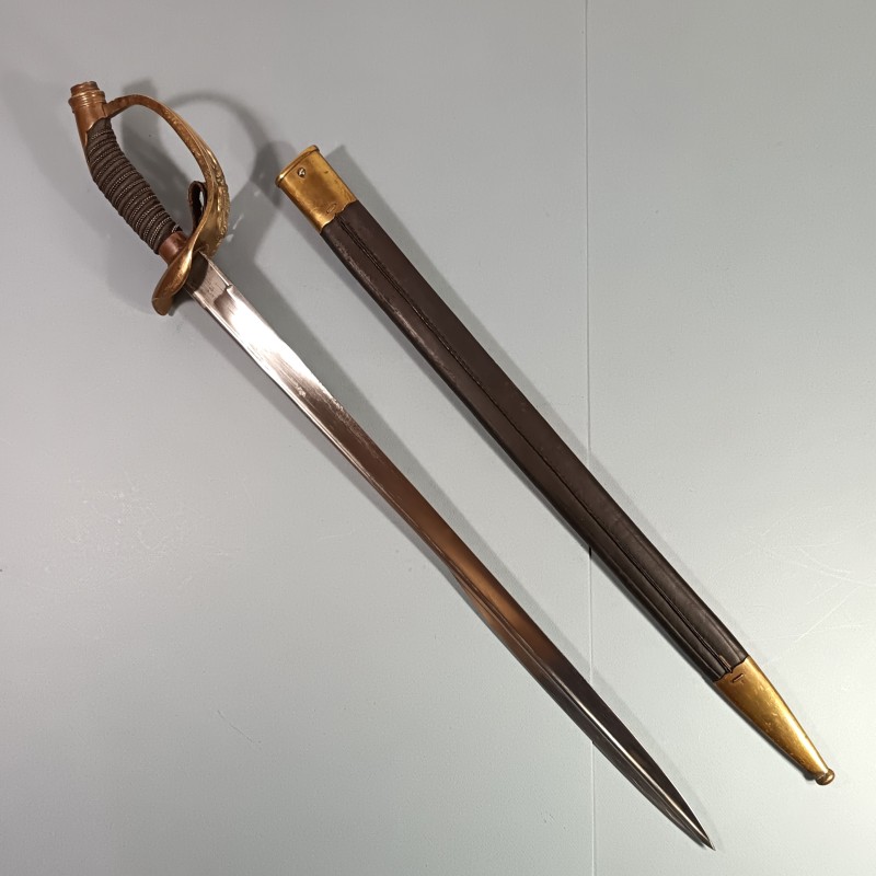 SABRE DE PORTE DRAPEAU REGIMENT DE PRUSSIEN DATE 1905 FAHNENTRAGER SEITENGEWEHR FABRICANT ERFURT SOLINGEN