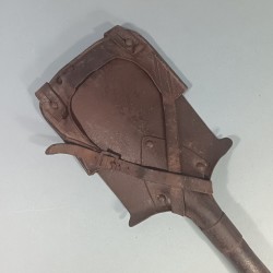 OUTIL MILITAIRE PELLE BECHE INDIVIDUELLE EQUIPEMENT DE SOLDAT GUERRE 1914 1918