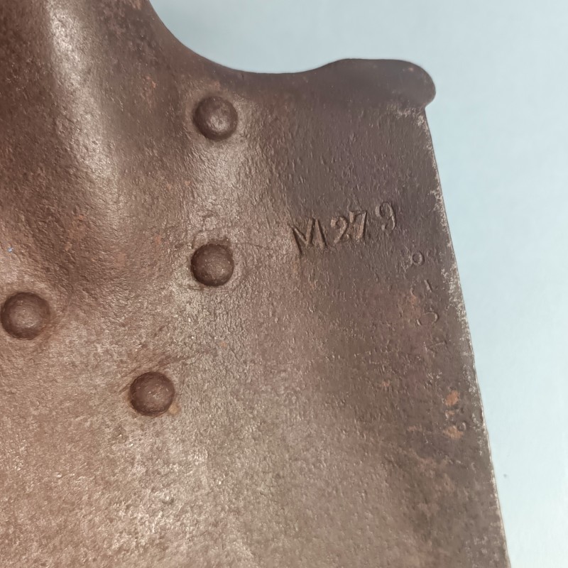 OUTIL MILITAIRE PELLE BECHE INDIVIDUELLE EQUIPEMENT DE SOLDAT GUERRE 1914 1918