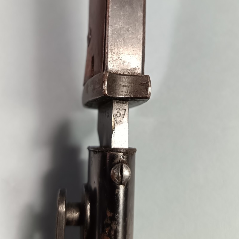 BAIONNETTE ALLEMANDE 98K FOURREAU ET BAIONNETTE AVEC MEME NUMERO ET CODE FABRICANT S/185 DATEE 1937