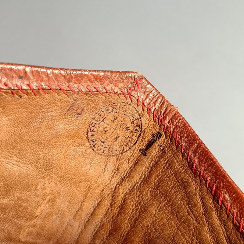 PAIRE DE BOTTE CAVALERIE ARMEE D'AFRIQUE DE TYPE THEMAGGS MODIFIEES POUR OFFICIER DE SPAHIS OU MEHARISTE