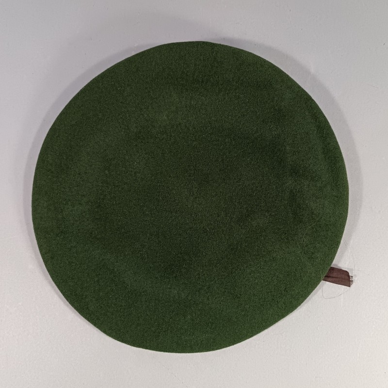 BERET VERT LEGION ETRANGERE MODELE 1957 FABRICANT F.T.A. SIMON PARACHUTISTES TAP TAILLE 56 INSIGNE FABRICATION DRAGO PARIS
