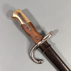 BAIONNETTE POUR FUSIL GRAS FRANCAIS MODELE 1874 AU MEME NUMERO MANUFACTURE D'ARMES DE ST ETIENNE OCTOBRE 1879