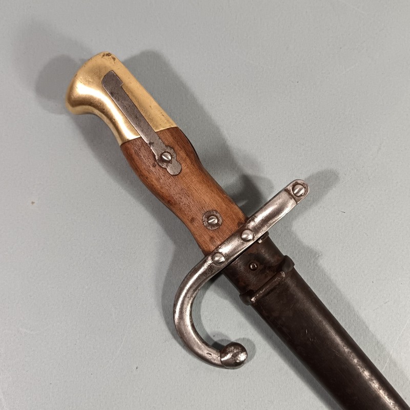 BAIONNETTE POUR FUSIL GRAS FRANCAIS MODELE 1874 AU MEME NUMERO MANUFACTURE D'ARMES DE ST ETIENNE OCTOBRE 1879