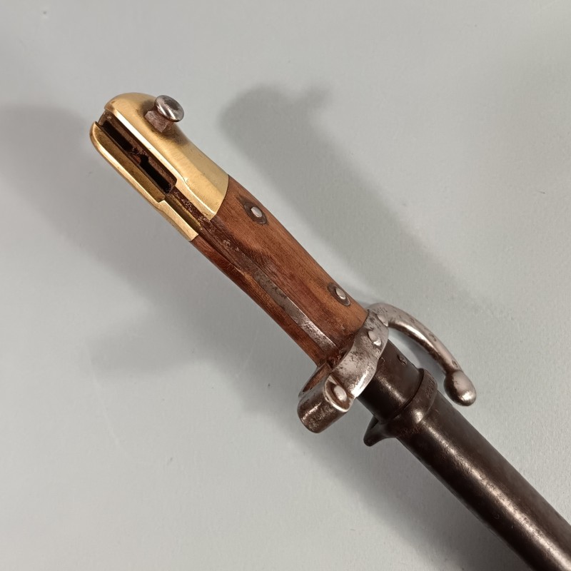 BAIONNETTE POUR FUSIL GRAS FRANCAIS MODELE 1874 AU MEME NUMERO MANUFACTURE D'ARMES DE ST ETIENNE OCTOBRE 1879
