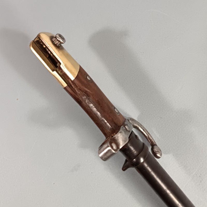 BAIONNETTE POUR FUSIL GRAS FRANCAIS MODELE 1874 AU MEME NUMERO MANUFACTURE D'ARMES DE ST ETIENNE JANVIER 1880