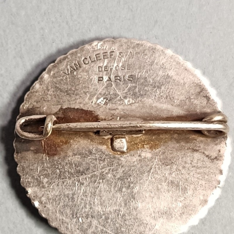 ENSEMBLE INSIGNES INFIRMIERE CRF CROIX ROUGE FRANCAISE INSIGNE EN ARGENT VAN CLEFF & ARPELLS