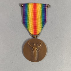 MEDAILLE INTERALLIEE DE LA VICTOIRE DE LA GRANDE GUERRE 1914-1918 GRAVEUR A. MORLON