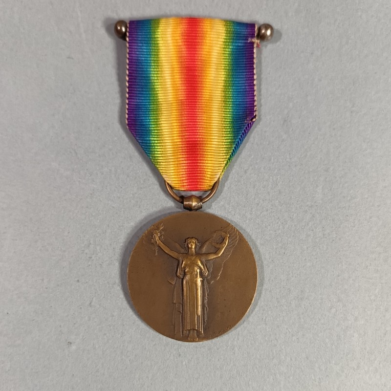 MEDAILLE INTERALLIEE DE LA VICTOIRE DE LA GRANDE GUERRE 1914-1918 GRAVEUR A. MORLON