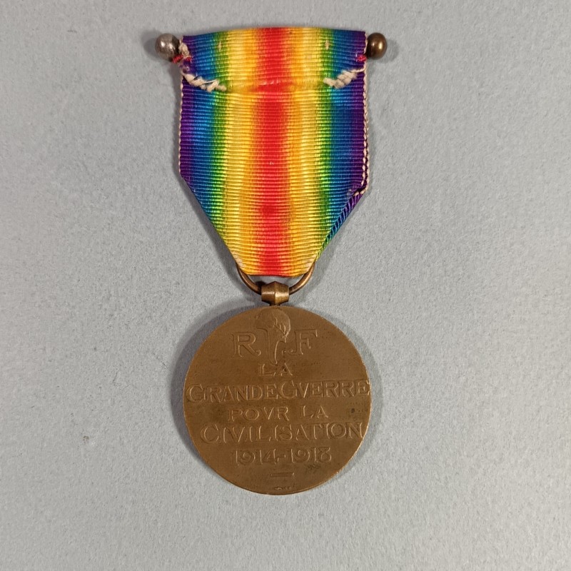 MEDAILLE INTERALLIEE DE LA VICTOIRE DE LA GRANDE GUERRE 1914-1918 GRAVEUR A. MORLON