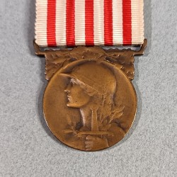 FRANCE MEDAILLE COMMEMORATIVE DE LA GRANDE GUERRE 1914-1918 ANCIENS COMBATTANTS